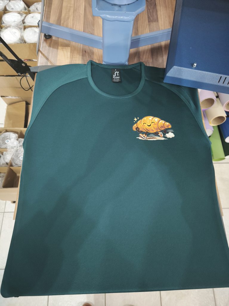 Laufshirts bedrucken KI Vorlage